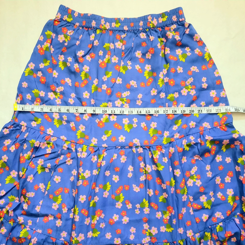 NWOT Lucy & Yak Brie Maxi Tencel Skirt in Clover Print - Size M - Picture 5 of 11